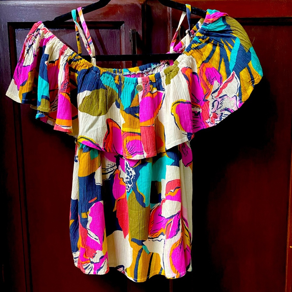 Billabong Summer Sunsets Cold Shoulder Top